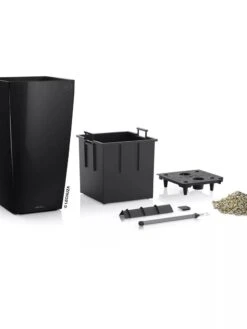 Lechuza® Cubico Color Tall Self-Watering Planters -Garden Care Shop 8589485 05V tif