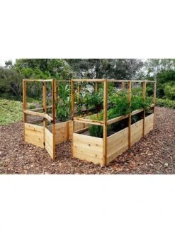 Garden In A Box With Deer Fence, 8' X 12' -Garden Care Shop 8594021 05V 3 4