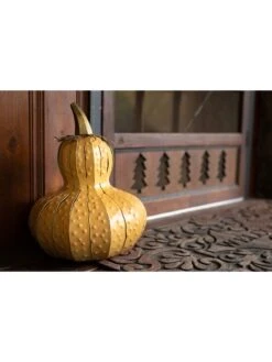 Desert Steel Gourd Luminary -Garden Care Shop 8599562 02v