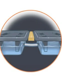 Self-Watering Elevated Planter Box, 2' X 8' -Garden Care Shop 8609009 0002 detail art tif