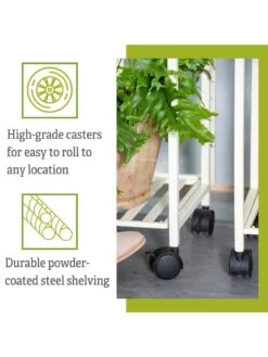 Oslo 4-Tier LED Grow Light Garden -Garden Care Shop 8610473 6
