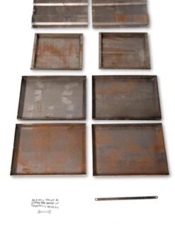 Corten Steel Modular Raised Bed, 2'x4' 10 Corten Steel Modular Raised Bed, 2'x4' -Garden Care Shop 8610702 5140 tif