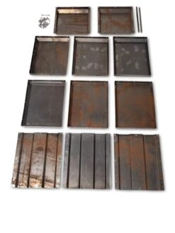 Corten Steel Modular Raised Bed, 2'x6' 12 Corten Steel Modular Raised Bed, 2'x6' -Garden Care Shop 8610703 0142 tif