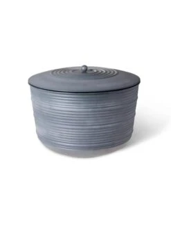 Ribbed Hose Pot With Lid -Garden Care Shop 8613332 5801
