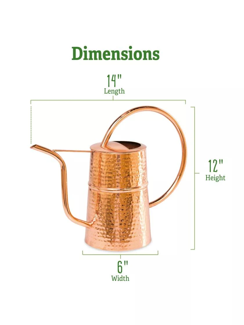 Copper Indoor Watering Can 3 Copper Indoor Watering Can - Image 3
