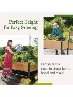 Self-Watering Elevated Planter Box, 2' X 8' -Garden Care Shop b00eow8fhu raisedbed benefits