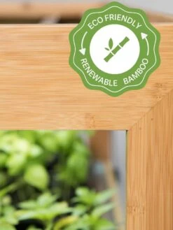 Bamboo LED Grow Light Garden For Succulents And Seeds -Garden Care Shop bamboo grow light icon 3 4 1